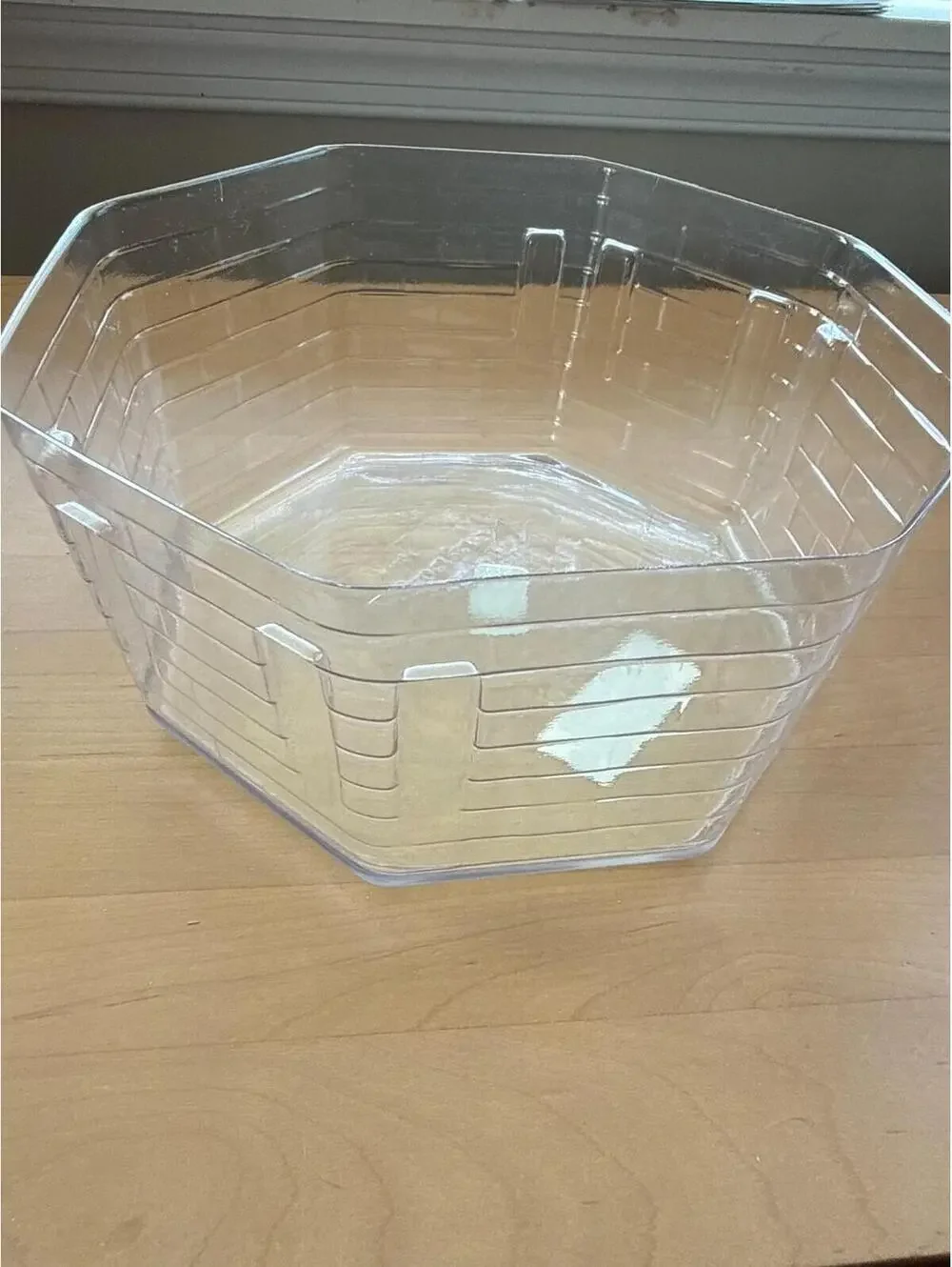 Longaberger Clear Plastic Protector #40264 fits Dealer's Choice Basket